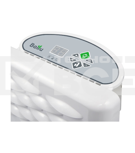 Конвектор Ballu Ettore BEC/ETER-1500 белый, 1500 Вт, 20 м2, термостат, дисплей