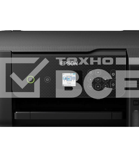 МФУ струйный Epson L3260, A4, цветной, печ. до 33 стр/мин. (ч/б) до 15 стр/мин. (цвет), 1440 x 5760 dpi (печать) 1200x2400dpi (скан.), USB, Wi-Fi, Air Print, Mopria