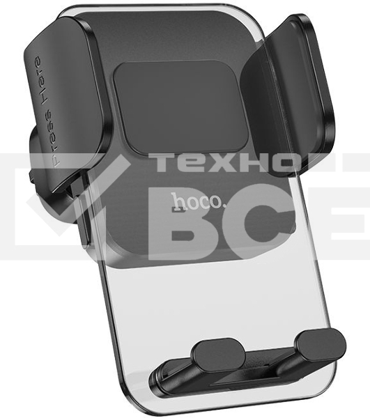 Держатель Hoco CA117 Exquisite черный для для смартфонов 4.5-7'