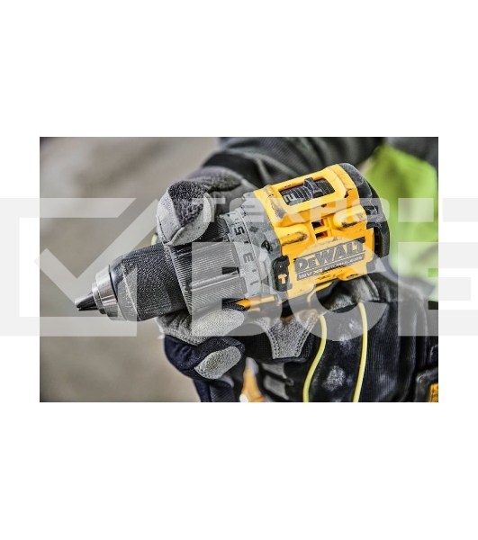 Дрель-шуруповерт DeWalt DCD805P2T-QW, Аккумуляторная, 18В, 2 АКБ, Кейс