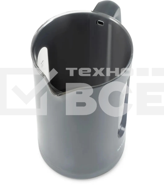 Чайник электрический Hyundai HYK-G4508 1.5л. 1700Вт серый/прозрачный корпус: стекло