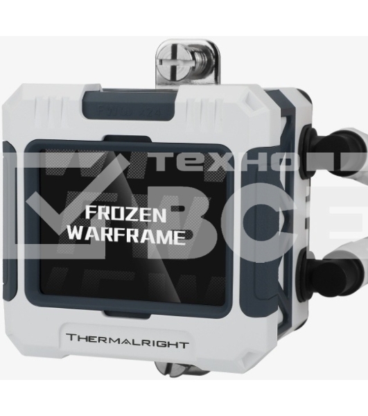 Система водяного охлаждения Thermalright Frozen Warframe 360 ARGB Soc-AM5/AM4/1200/1700/1851 белый 4-pin 29.8dB Al LCD Ret (F-WFRAME-360-WH-ARGB)