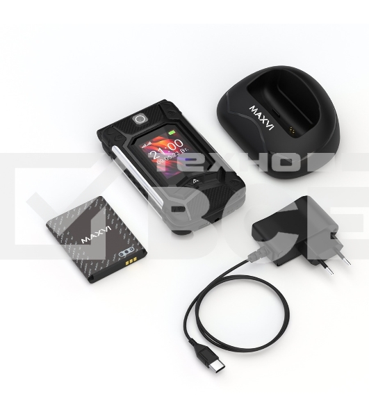Мобильный телефон Maxvi E10ds черный