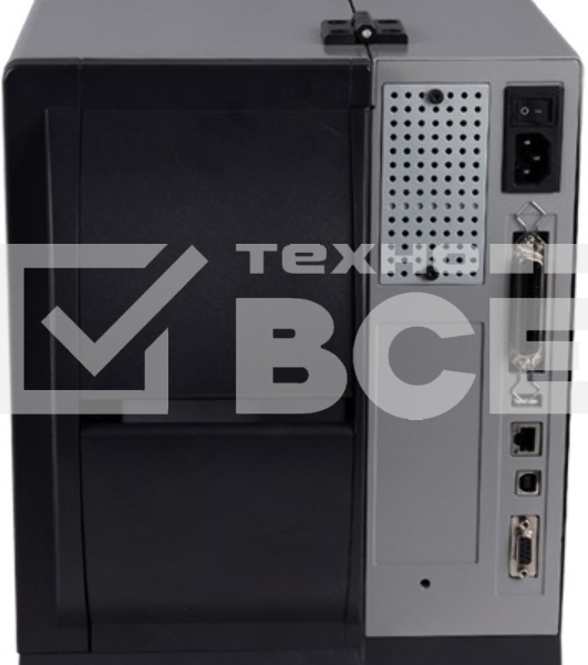 Принтер этикеток термотрансферный iDPRT iX4P Industrial 600 dpi, 102 мм/cек, USB, RS232, USB Host, Ethernet RJ-45, черный