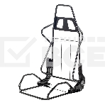 Кресло игровое Zombie VIKING 7 KNIGHT Fabric серый Loft ромбик текстиль/эко.кожа с подголов. крестовина металл, фото26