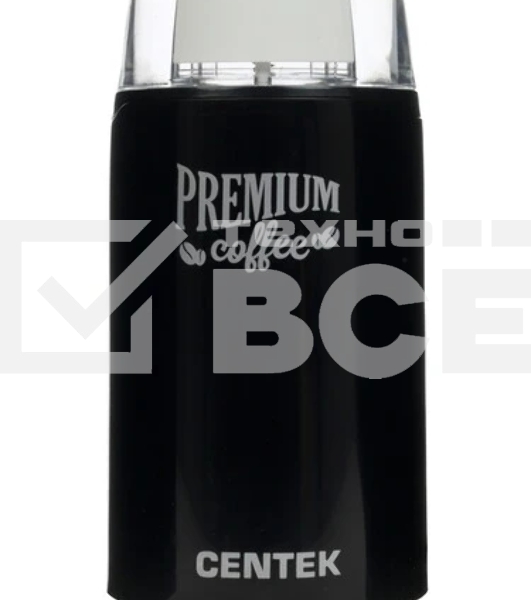 Кофемолка Centek CT-1360 Black 250Вт, 45 г