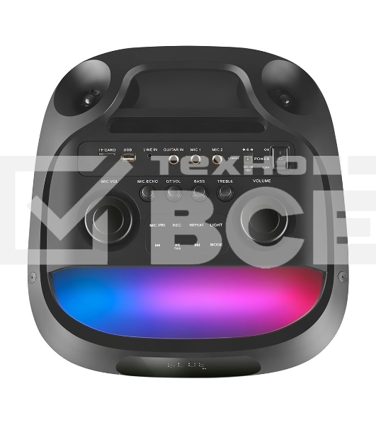 Акустическая система Midi Ginzzu GM-115, BT/USB/TF/FM/MIC/ДУ