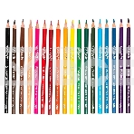 Карандаши цветные Deli EC00310 ColoRun, тополь, 18 цветов, коробка с европодвесом, фото5