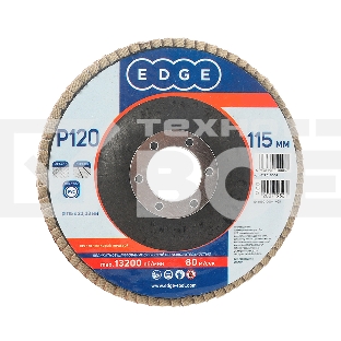 Круг лепестковый торцевой Edge by Patriot 115мм*22,23мм*P120