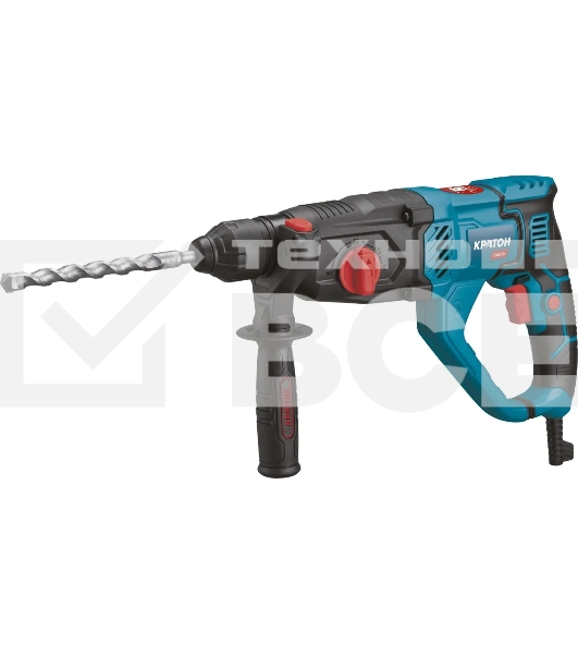 Перфоратор Кратон RHE-1200-26 патрон:SDS-plus уд.:3Дж 1200Вт (кейс в комплекте)