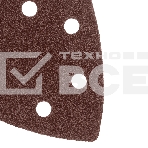 Треугольник абразивный Denzel на ворc. подложке под 