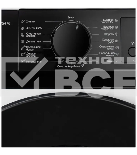 Стиральная машина DeLonghi ALBA LA 10754 VI белый, загрузка фронтальная 10.5 кг, 1400 об/мин, класс: А+++