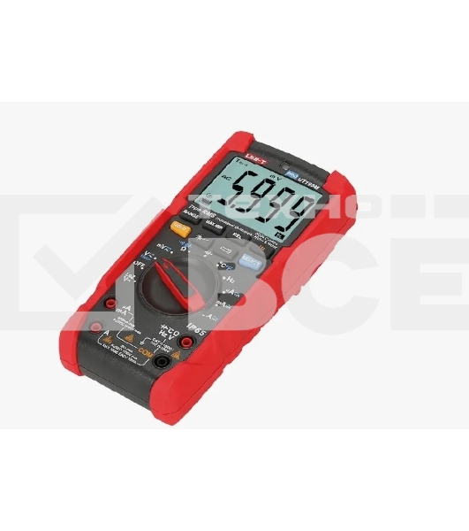 Профессиональный мультиметр UNI-T UT195M Напряжение постоянного/переменного тока (1000 В); постоянный/переменный ток (20А); Сопротивление (60 МОм); Емкость (60 мФ); Частота (40 МГц); Температура (1000 ℃)