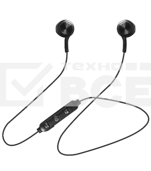 Беспроводные/проводные наушники Crown CMBH-5098 черный, полноразмерные, Bluetooth + проводной, складная конструкция, до 12 ч