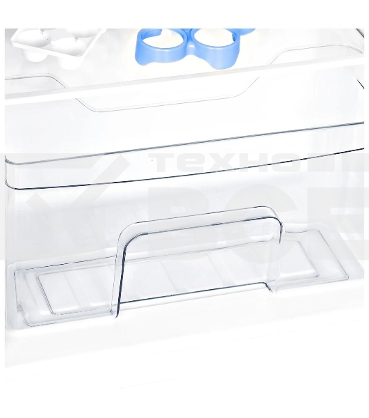 Холодильник Hyundai CT1551WT белый двухкамерный 98/33л морозилка сверху