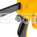 Струбцина Denzel F-образная, быстрозаж., 6'x 2 3/4', 150х70мм, пласт.корпус,фиксатор,двухк. рук-ка, фото5