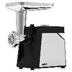 Мясорубка электрическая BBK MG2010 металлик/черный, 2000 Вт, 2.0 кг/мин, реверс, защита от перегрузки, металлический лоток, насадки - 4, фото 1