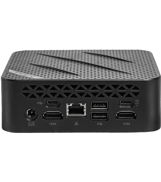 Неттоп Digma Mini Office Ryzen 5 3500U (2.1) 8Gb SSD256Gb UHDG Windows 11 Pro GbitEth WiFi BT 45W черный (DPR5-8CXW01)