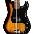 Бас-гитара STAGG SBP-30 SNB 4-х струнная форма Precision Bass, корпус павловния, гриф клен, накладка грифа палисандр, 20 ладов, мензура 867 мм, колки никелированные, бридж PB Classic, звукосниматели 1xPB, регуляторы 1x громкости, 1x тона, цвет Sunburst, фото2