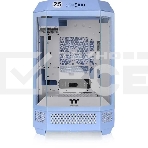 Корпус Thermaltake The Tower 300 Hydrangea голубой без БП miniITX 8x120mm 6x140mm 2xUSB3.0 audio bott PSU, фото 1