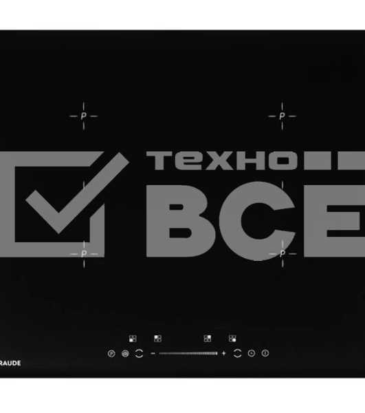 Индукционная варочная панель Graude IK 60.2 B черный