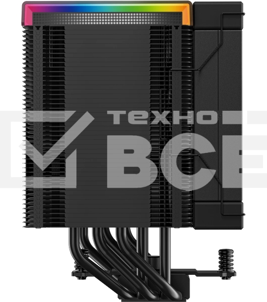 Кулер для процессора DEEPCOOL AK500 DIGITAL PRO черный, 120 мм, алюминий/медь, 1750 об/мин, 25 дБ, 4 pin, 162 мм