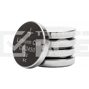 Батарейки литиевые Gembird GB-CR2450-5B, тип CR2450, 5шт, блистер