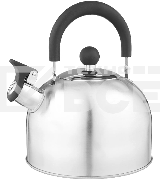 Чайник для плиты MALLONY MAL-039-MP 2.3 л матовый, со свистком (985605)