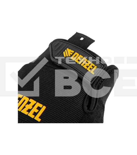 Перчатки универсальные Denzel 68003 усиленные, с защитными накладками, размер 10