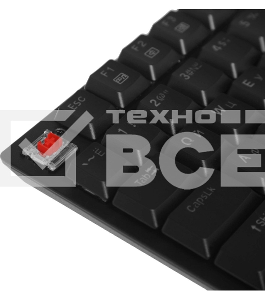 Клавиатура проводная Redragon Apas, USB, черный