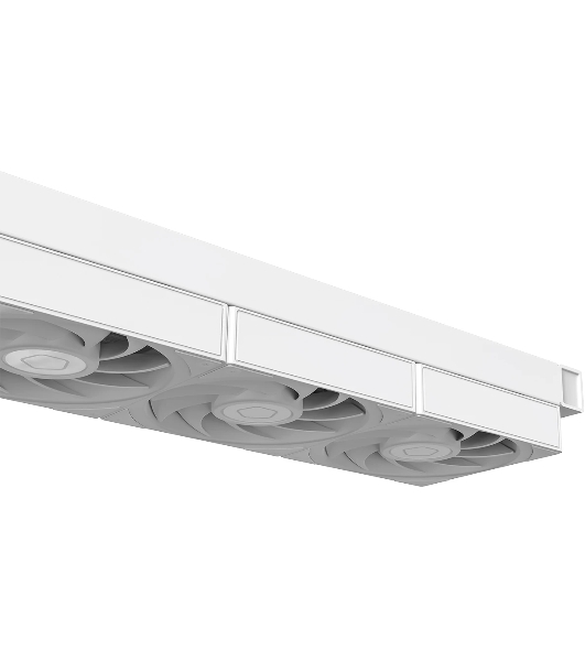 Система жидкостного охлаждения ID-Cooling FX360 LCD PE WHITE (Soc 1851/1700/1200/115X/AM5/AM4, 3x120мм fan, 2450rpm, 34.3 дБ, 350W, PWM 4-pin, Al+Cu) (FX360 LCD P