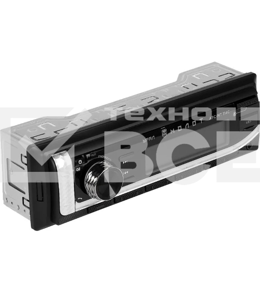 Автомагнитола URAL МОЛОТ АРС-МТ 114С, 1 DIN, Bluetooth, USB Type-A, AUX