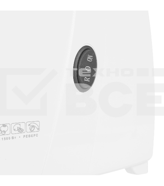 Мясорубка электрическая Аксион М33.04 белый, 1500 Вт, 1.7 кг/мин, реверс, защита от перегрузки, насадки - 5