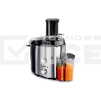 Соковыжималка Zigmund & Shtain EJ-751 стальной/чёрный, центробежная, 1000 Вт, 900 мл, механическое, фото 1