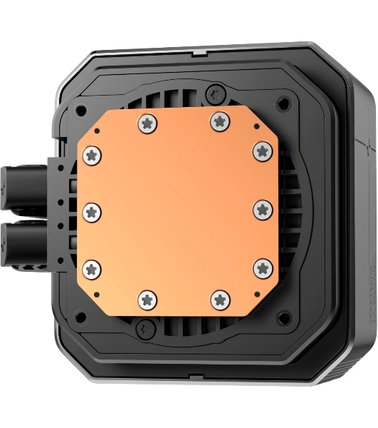 Система водяного охлаждения Deepcool Spartacus 420 ARGB Soc-AM5/AM4/1200/1700/1851 черный 4-pin 32.89dB Al LCD 2647gr Ret (R-SPT420-BKDSMP-G-1)