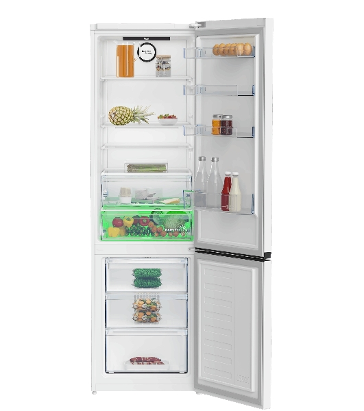 Холодильник Beko B3RCNK405HDW белый двухкамерный морозилка снизу, No Frost
