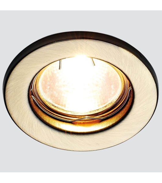 Светильник встраиваемый FT9210 SB бронза MR16