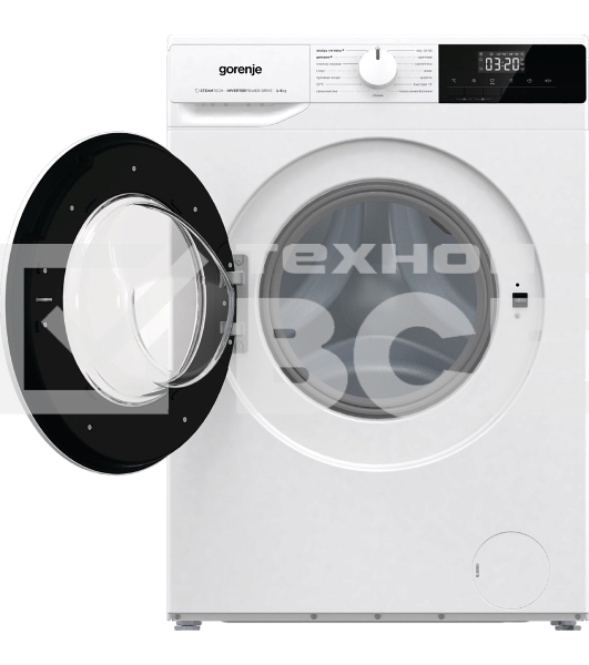 Стиральная машина Gorenje W2NHPI62SCSIRV 20010441 белый, загрузка фронтальная с баком 6 кг, 1200 об/мин., класс: А