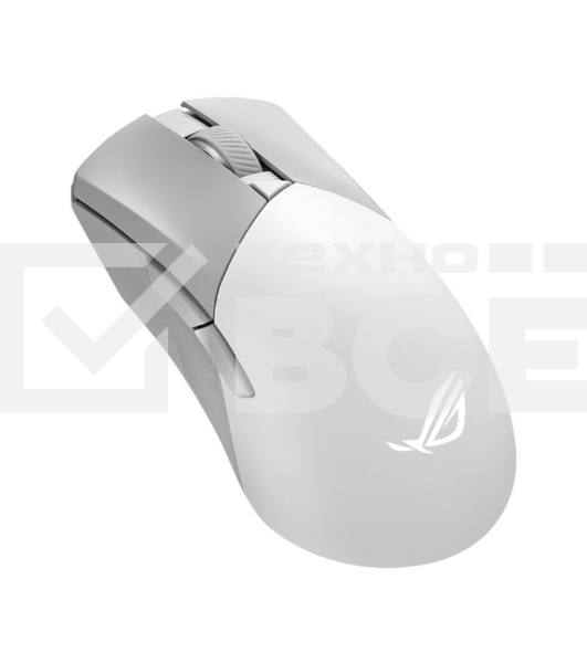 Мышь беспроводная/проводная ASUS P711 ROG Gladius III белый, 36000 dpi, радиоканал, Bluetooth, USB, кнопки - 6