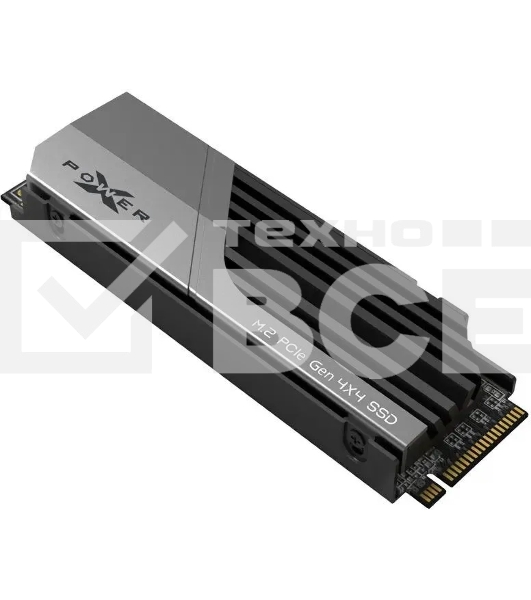 Твердотельный диск 8TB Silicon Power XS70, M.2 2280, PCI-E 4x4 [R/W - 7000/5900 MB/s]
