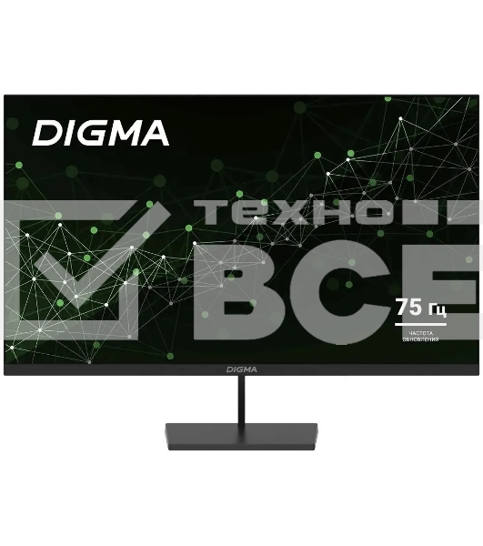 Монитор 31.5' Digma Progress 32P501Q IPS 2560x1440, 75 Гц, 4 мс, 16:9, 300 кд/м², 2xHDMI, 1xDP, 1x3.5 мм, черный