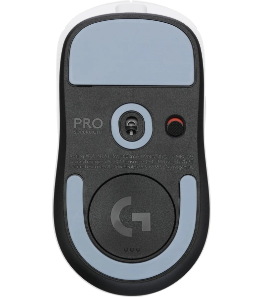 Мышь беспроводная Logitech G PRO X SUPERLIGHT 2 белый, 32000 dpi, радиоканал, USB, кнопки - 5