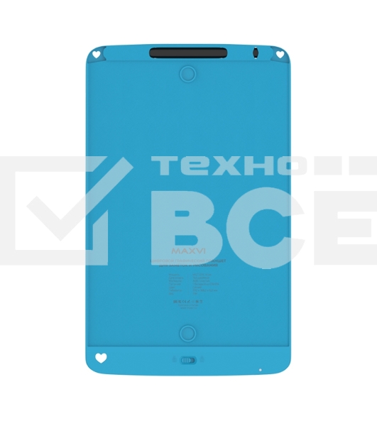Планшет LCD для заметок и рисования Maxvi MGT-02С blue