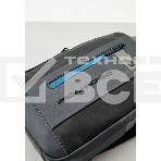 Рюкзак слинг мужской Piquadro Urban CA6540UB00/NGR, кожа, черный/серый, фото4