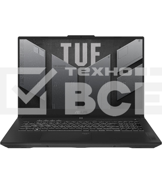 Ноутбук Asus TUF Gaming A17 FA707NUR-HX013, Ryzen 7 7435HS 16Gb SSD512Gb NVIDIA GeForce RTX4050 6Gb 17.3