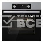 Духовой шкаф электрический Gorenje BO6737E02NX, черный, фото 1