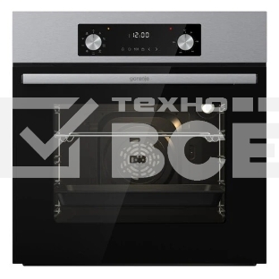 Духовой шкаф электрический Gorenje BO6737E02NX, черный