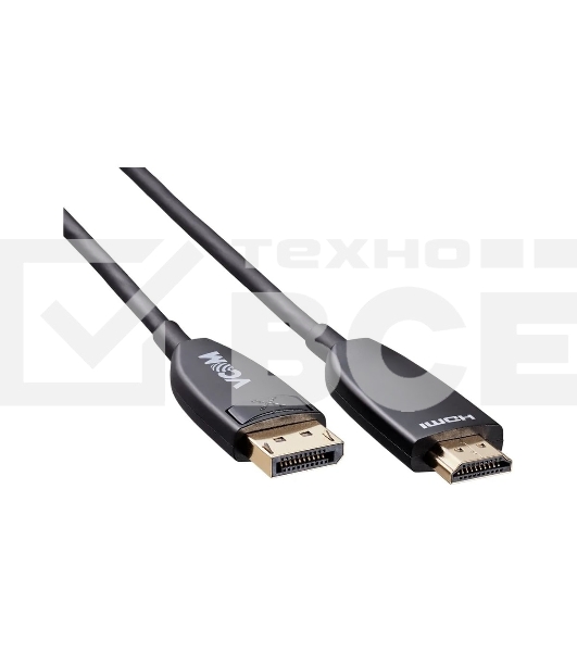 Активный оптический кабель VCOM DP1.2v-->HDMI2.0v 15м <D3752B-15.0>