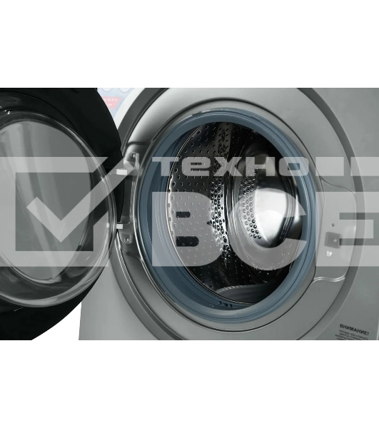 Стиральная машина Kraft KF-MDS10147G серый, загрузка фронтальная 10 кг, 1400 об/мин., класс: А+++