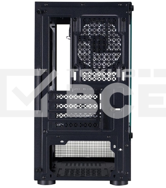 Корпус 1STPLAYER MIKU Mi2-A ARGB Black / mATX / 3x120mm ARGB fans / Mi2-A-BK-2FC7R-1FC7